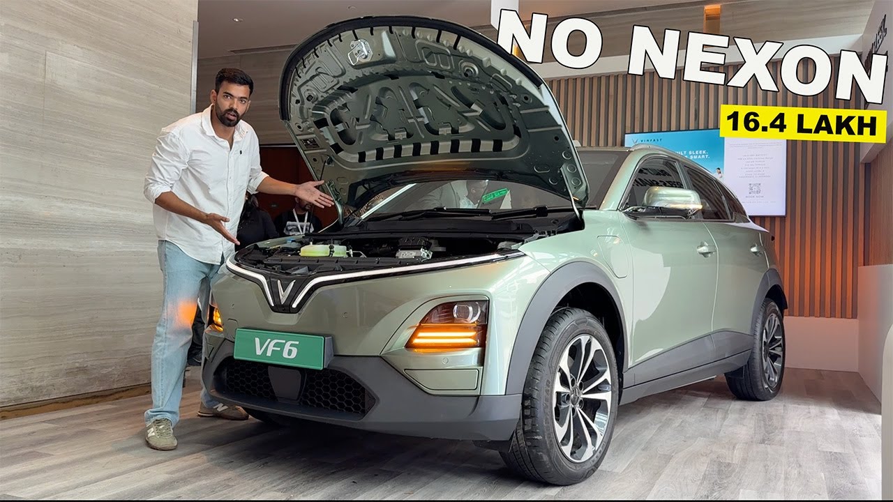 *Cheaper & More Range Than Windsor* New Vinfast VF6 - 16.49 Lakh | Review