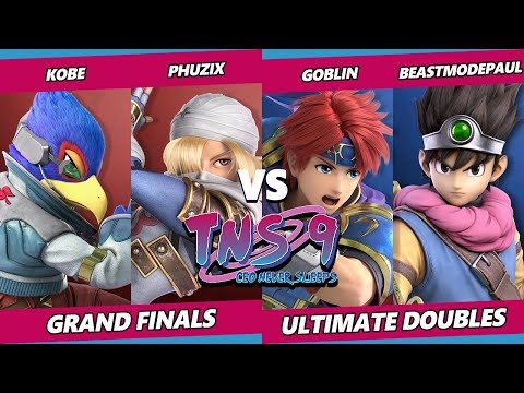 TNS 9 GRAND FINALS - Kobe & Phuzix Vs. Goblin & BeastModePaul - Smash Ultimate - SSBU