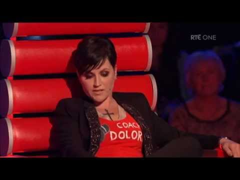 Dolores O'Riordan in Kellie Lewis's home