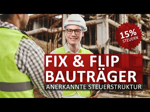 Commercial real estate agents & developers: Only 15% tax!