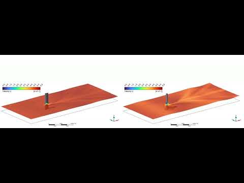 Repurposing retired wind turbine blades as bridge piers