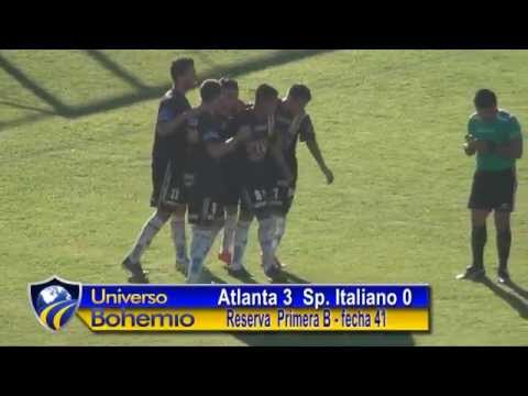 Atlanta 3   Sp.  Italiano 0 -  Reserva Primera B