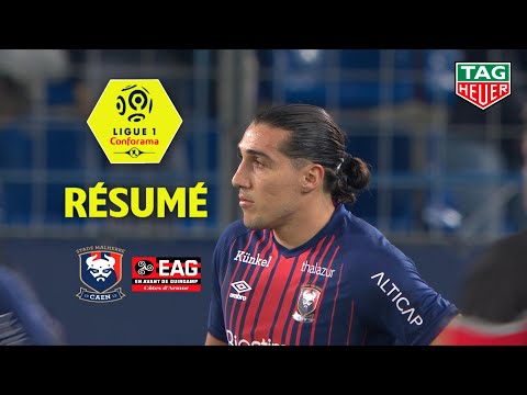 SM Caen - EA Guingamp ( 0-0 ) - Résumé - (SMC - EAG) / 2018-19