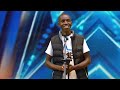 GOLDEN BUZZER ||GEORGE from NAIROBI Kenya Africa Sings an  Amazing Worship Song in AGT 2023