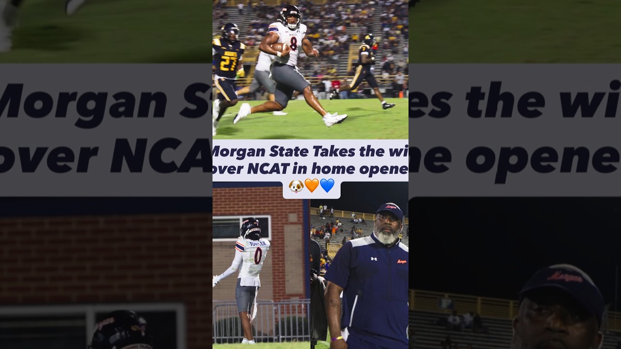 Morgan State STORMS BACK in the 4th to BEAT NC A&T | HBCUGameDay.com #hbcufootball #hbcugameday