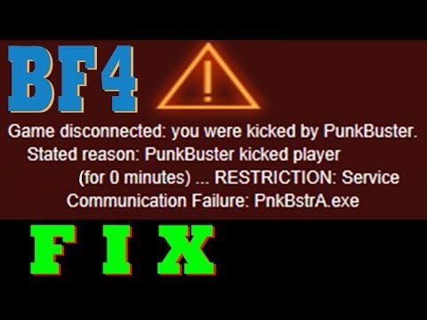 How to Fix the BF4 Kicked by PunkBuster Error on Windows?