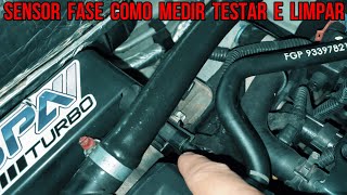 SENSOR FASE COMO MEDIR TESTAR E LIMPAR