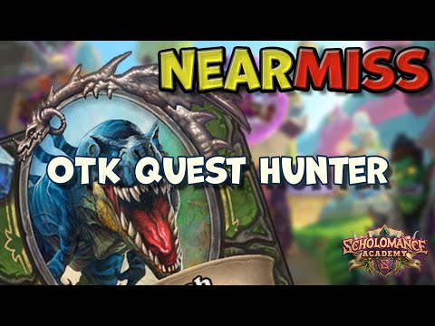 OTK Quest Hunter | Scholomance Academy | Hearthstone