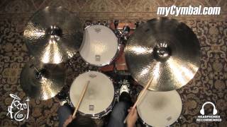 Video thumbnail for Sabian 22" HH Rock Ride Cymbal - Brilliant - 4144g (12249B-1100915LL) by Memphis Drum Shop