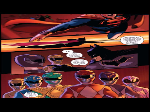 Justice League Power Rangers Crossover Comic #2 Music By J Smooth Soul