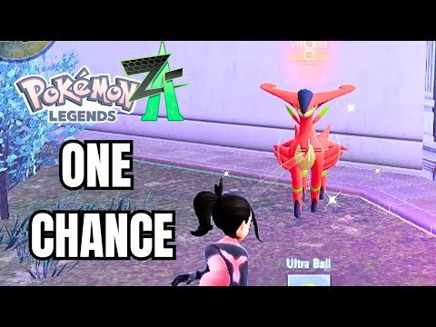 I Almost Missed Shiny Virizion in Pokemon Legends Z-A DLC Mega Dimension