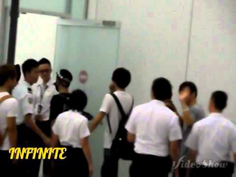 20140701 Infinite & fx leave hk airport