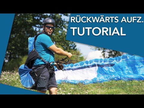 Groundhandling & Rückwärts aufziehen - So geht's! | Flugschule Hirondelle, Weinheim