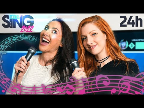@LaraLoft versucht mir in 24h das Singen beizubringen! Lets Sing 2022