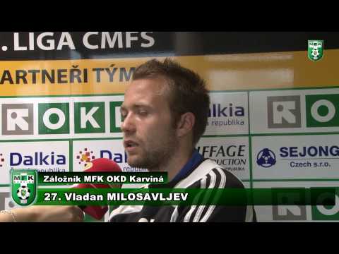Sezóna 2009/2010 24. kolo - MFK OKD Karviná vs. AC Sparta Praha "B" 1:1 (1:1) - Vladan Milosavljev