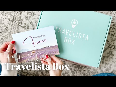 Travelista Box Unboxing Fall 2021