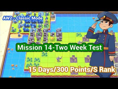 AW2 - Mission 14 - Two Week Test Colin - Classic Campaign | Advance War 1+2 Re-boot Camp