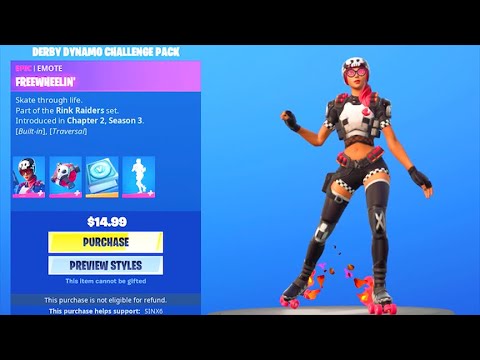 *NEW* Derby Dynamo EMOTE & SKIN BUNDLE..! (How to Get Bundle Early) Fortnite Battle Royale