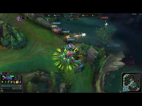 League of Legends Urgot Triple Kill