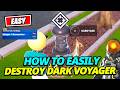 How To EASILY Destroy Dark Voyager S Restraint Devices To Help Free The Shape Fortnite Story Quest
