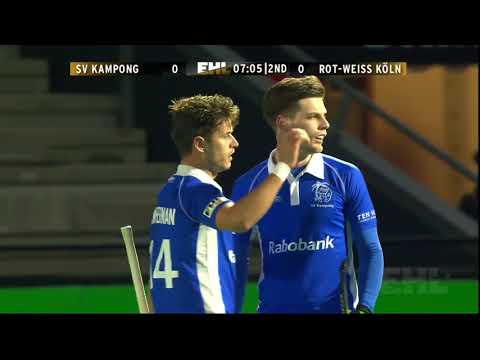 Highlights SV Kampong v Rott Weiss Köln  (EHL KO16)