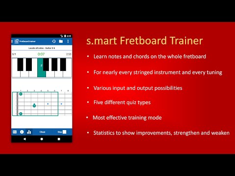 s.mart Fretboard Trainer Quiz Video
