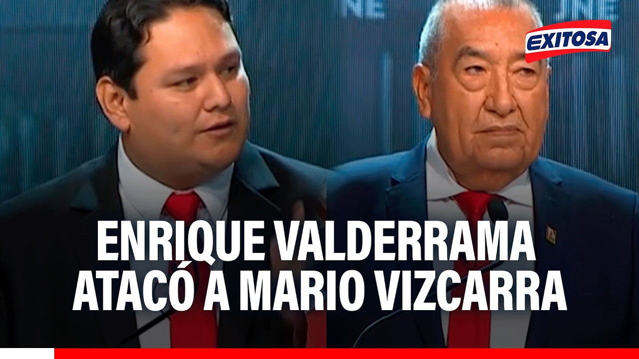 🔴🔵 Valderrama arremete contra Mario Vizcarra: “Usted es el testaferro de su hermano en la cárcel”