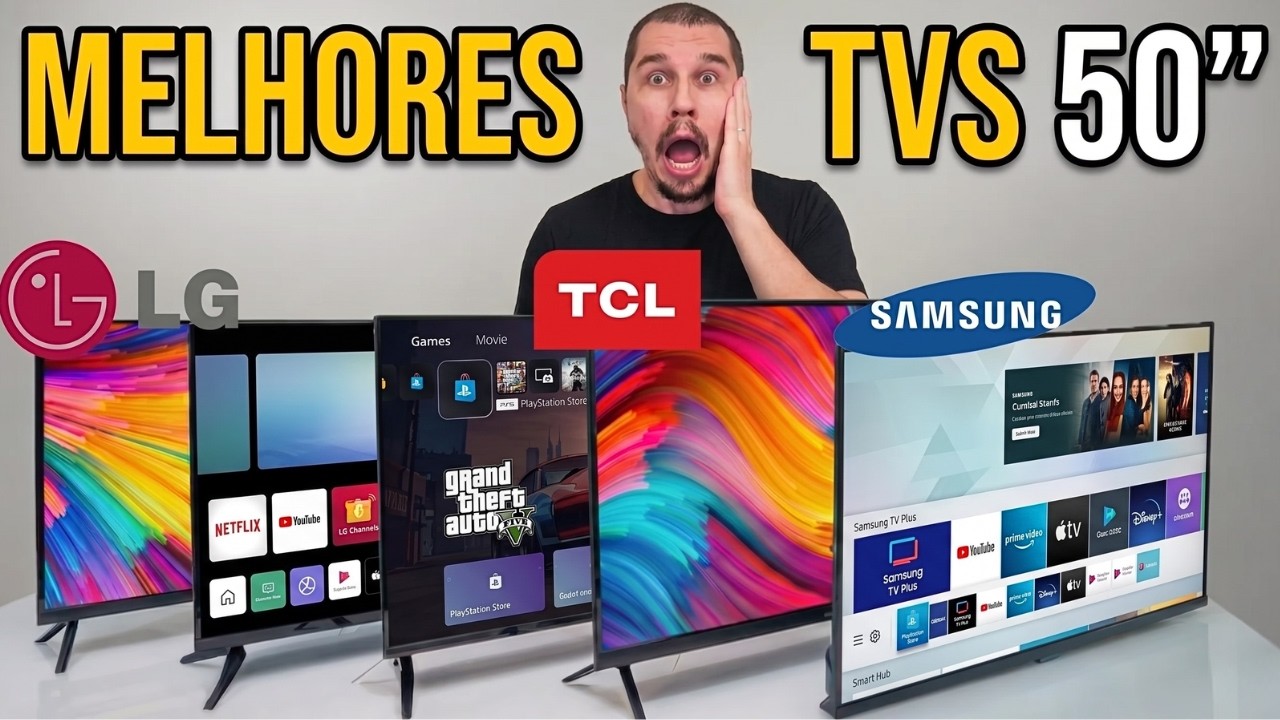 Miniatura da avaliação em vídeo de Smart TV Vizzion BR50G3UA 50 Polegadas 4K UHD