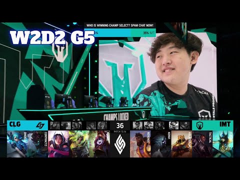 CLG vs IMT | Week 2 Day 2 S13 LCS Spring 2023 | CLG vs Immortals W2D2 Full Game