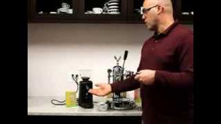 How To: Elektra Microcasa a leva espresso machine with Ascaso grinder