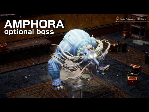 Bravely Default 2 - Amphora Boss Fight