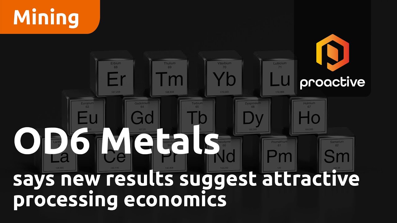 OD6 Metals says new results suggest attractive processing economics