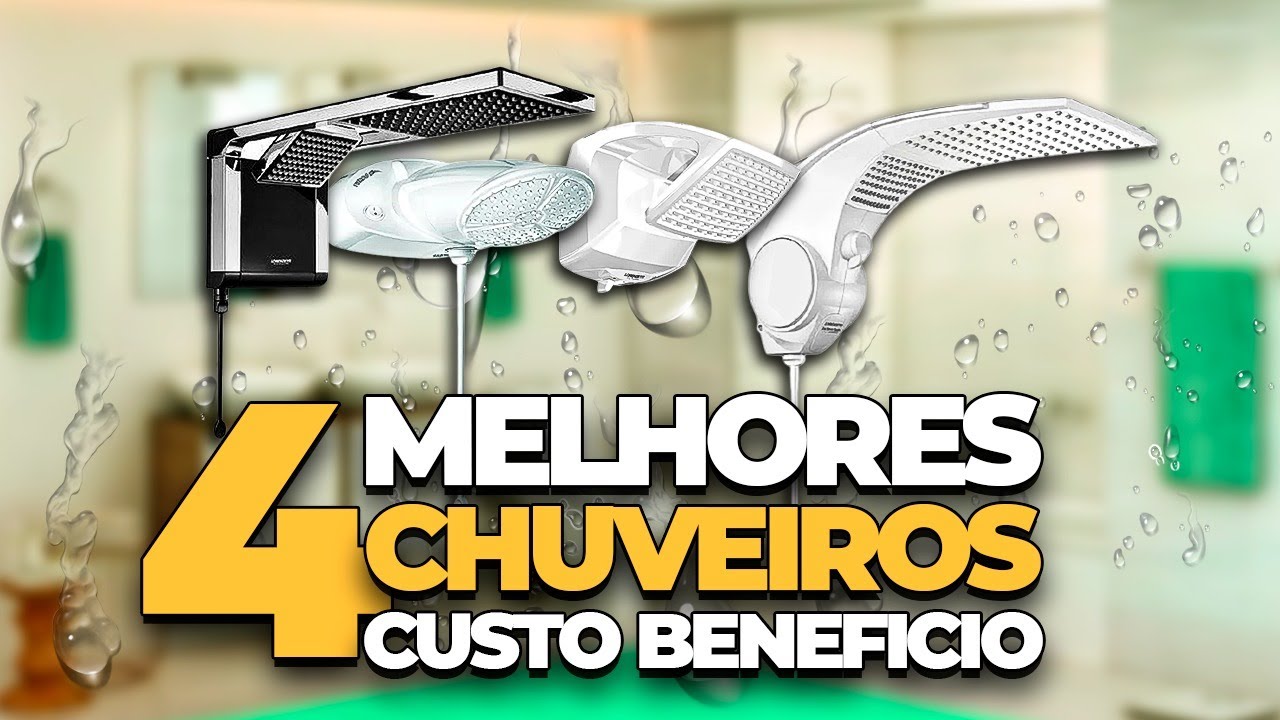 4 MELHORES Duchas e Chuveiros Elétricos | Melhor Chuveiro Economico | Chuveiro Lorenzetti Barato 🚿