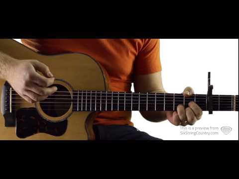 Roll On (Eighteen Wheeler) - Guitar Lesson and Tutorial - Alabama