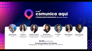 Comunica Aqui, Evento Presencial da Progic - 1° Edição