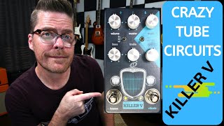 Video thumbnail for Crazy Tube Circuits KILLER V Magnatone style overdive + vibrato pedal. by Shawn Tubbs