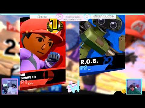 Soren (ROB) vs FireThePyro (Mii Brawler) Final Bracket Winners Finals WnC HTC #2