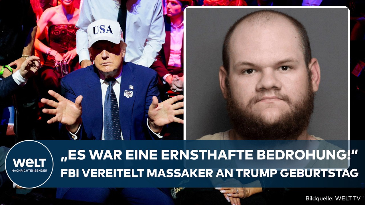 USA: FBI verhindert Massaker bei Trumps Geburtstag – Bizarre Details zur Tiktok-Tätergruppe
