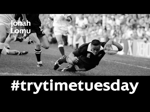 BEST TRIES: Jonah Lomu stars at 1995 Rugby World Cup