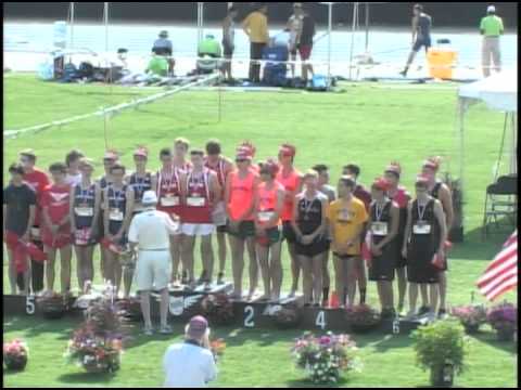 Boys 4xMile Championship Awards - New Balance Nationals Outdoor 2013
