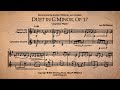 Contra Alto Clarinet And Contrabass Clarinet Duet In G Minor Op 17 A Grimm Waltz