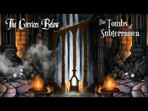 The Crevices Below - The Tombs of Subterranea (lyric video)