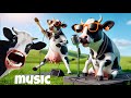 FUNNY COW DANCE 4│Cow Song & Cow Videos 2024 | Cow dance mix | funny dancing cow | gay | gaiya dance