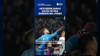 Aksi Bersejarah David de Gea Barengi Manchster United Juara Piala Liga Inggris Carabao Cup
