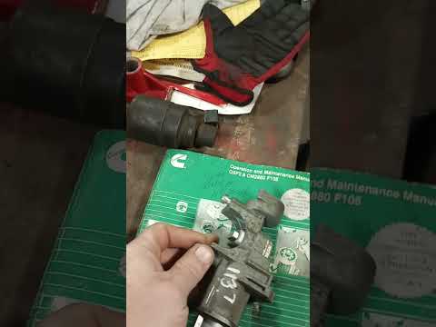 Isuzu npr hd ignition switch replacement..