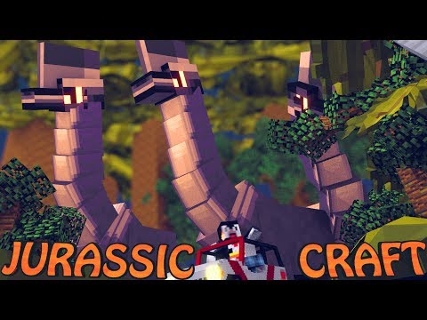 Minecraft Dinosaurs | Jurassic Craft Modded Survival Ep 4! "OUR FIRST DINO DNA"