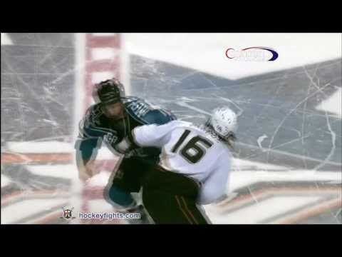 George Parros vs Frazer McLaren Nov 9, 2010