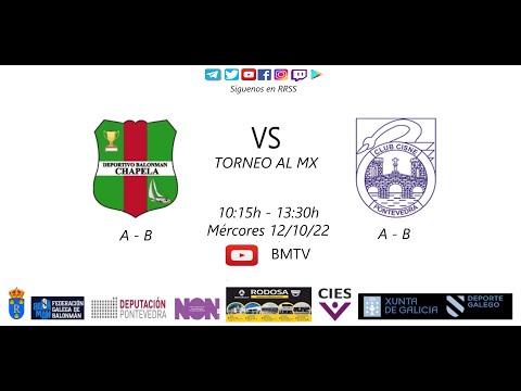 221012 ALM BM CHAPELA(A-B) - BM CISNE(A-B) (Torneo El Pilar)