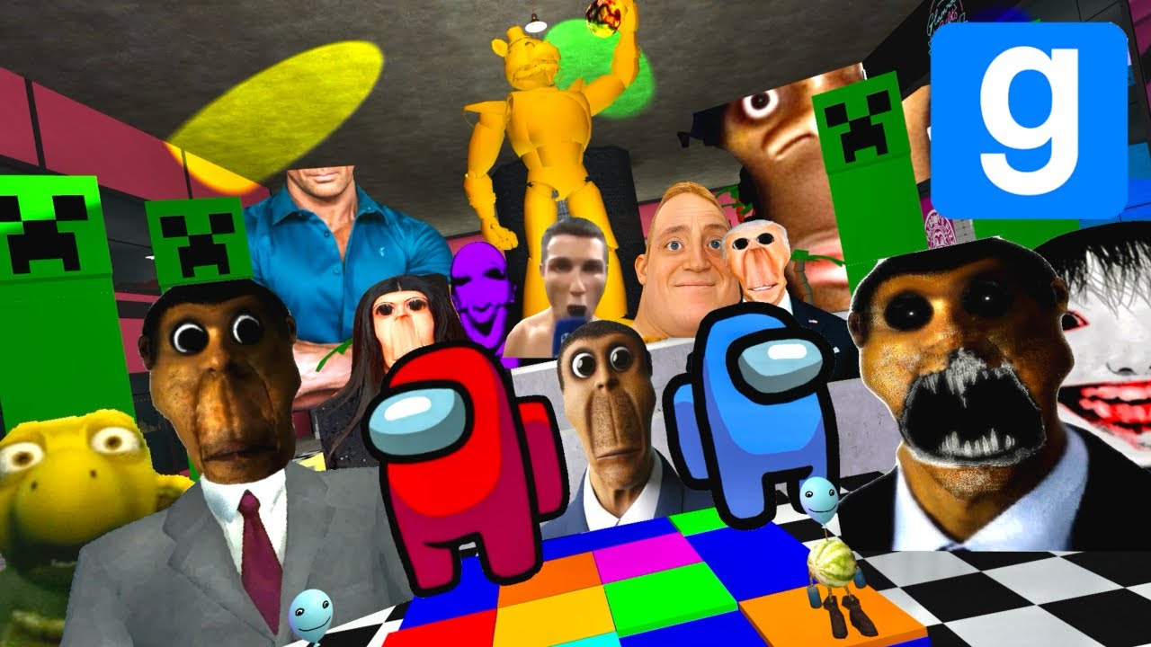 Nextbots Memes in the Shop - Garrys Mod chase