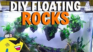 HOW TO: DIY AVATAR AQUARIUM FLOATING ROCKS!